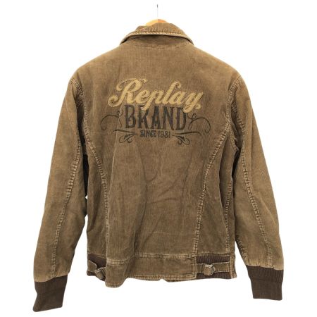  REPLAY ジャケット コーデュロイジャケット SIZE S カーキ