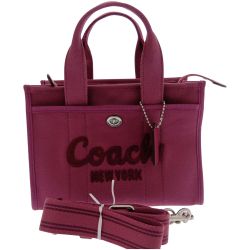 □□ COACH コーチ カーゴ トート 26 CP164 ピンク Bランク
