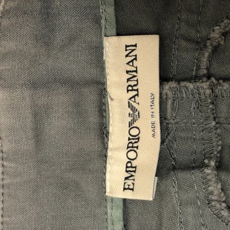  90s EMPORIO ARMANI パンツ ハーフパンツ SIZE 48(L) 古着 オリーブ