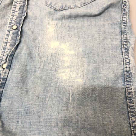  REMI RELIEF レミレリーフ シャツ デニムウエスタンシャツ リペア加工 インディゴ
