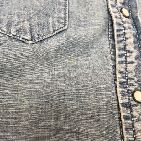  REMI RELIEF レミレリーフ シャツ デニムウエスタンシャツ リペア加工 インディゴ
