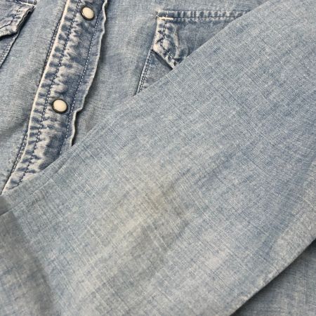  REMI RELIEF レミレリーフ シャツ デニムウエスタンシャツ リペア加工 インディゴ