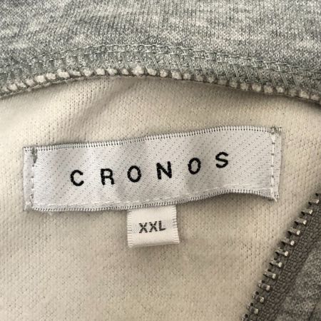 CRONOS パーカー ジップパーカー SIZE XXL グレー