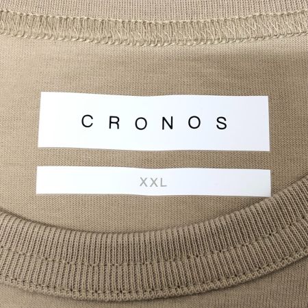  CRONOS シャツ タンクトップ SIZE XXL CR-TK-0085-066 ベージュ