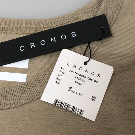  CRONOS シャツ タンクトップ SIZE XXL CR-TK-0085-066 ベージュ