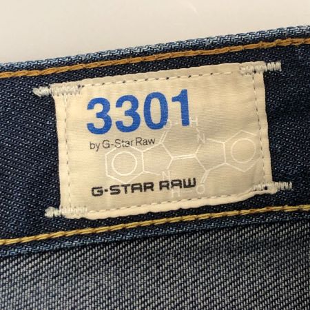 G-star raw ジースターロゥ ジーンズ ジーパン SIZE 34(L) 古着 3301 インディゴ