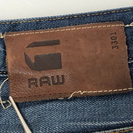  G-star raw ジースターロゥ ジーンズ ジーパン SIZE 34(L) 古着 3301 インディゴ