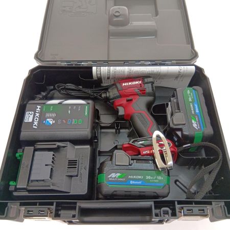  HiKOKI ハイコーキ コードレスインパクトドライバ　36Ｖ WH36DD スコーピオンレッド