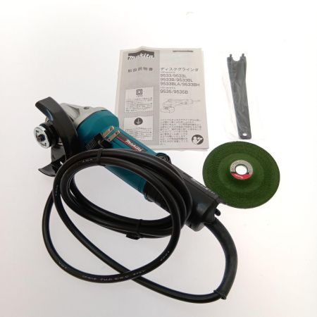  MAKITA マキタ 100ｍｍディスクグラインダ 9533BL