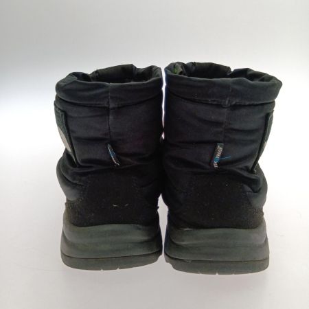  THE NORTH FACE ザノースフェイス ヌプシ ブーティー ウォータープルーフ ロゴ ショート　24ｃｍ NF52076 ブラック