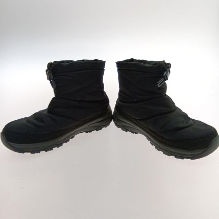  THE NORTH FACE ザノースフェイス ヌプシ ブーティー ウォータープルーフ ロゴ ショート　24ｃｍ NF52076 ブラック