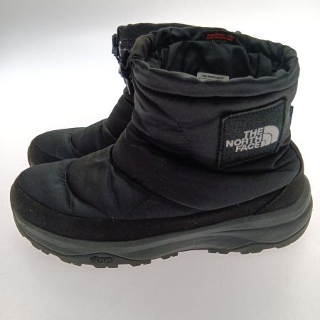  THE NORTH FACE ザノースフェイス ヌプシ ブーティー ウォータープルーフ ロゴ ショート 27cm NF52076 ブラック