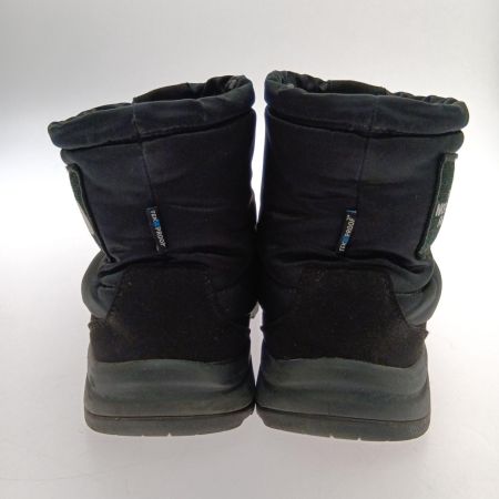  THE NORTH FACE ザノースフェイス ヌプシ ブーティー ウォータープルーフ ロゴ ショート 27cm NF52076 ブラック