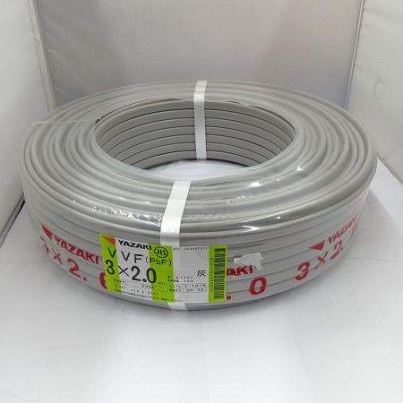  YAZAKI VVFケーブル 電材　3芯 2.0mm×100m 25.8製造