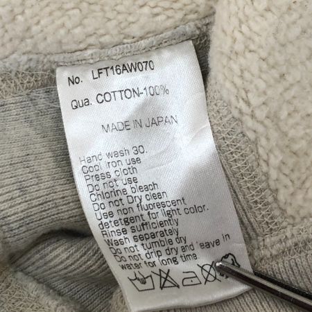  Lafayette ラファイエット パーカー プルオーバーパーカー SIZE M LFT16AW070 ライトグレー