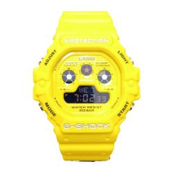 □□ CASIO カシオ 腕時計　G-SHOCK DW-5900RS イエロー Aランク