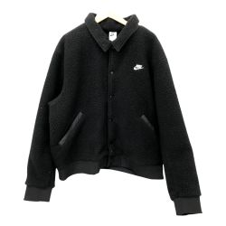 □□ NIKE ナイキ ジャケット クラブSHERA コーチジャケットフリースボア SIZE XXL HV1430-010 ブラック Cランク