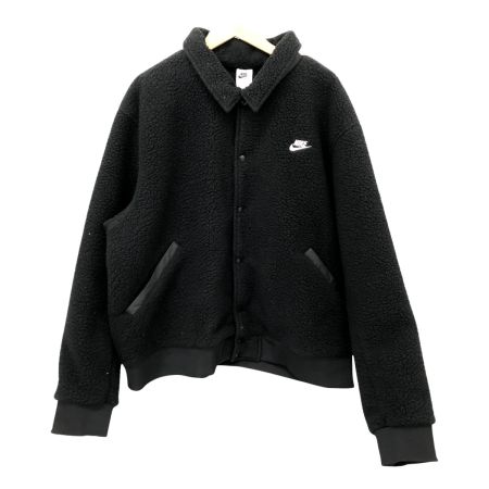  NIKE ナイキ ジャケット クラブSHERA コーチジャケットフリースボア SIZE XXL HV1430-010 ブラック