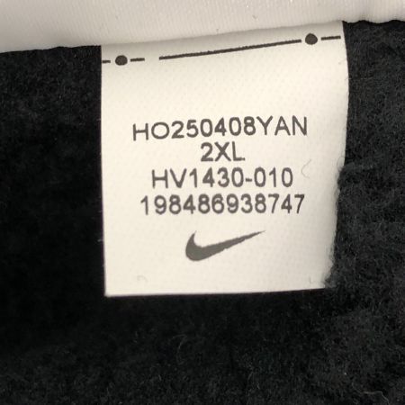  NIKE ナイキ ジャケット クラブSHERA コーチジャケットフリースボア SIZE XXL HV1430-010 ブラック