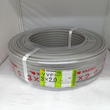  YAZAKI VVFケーブル 電材　3芯 2.0mm×100m 25.8製造