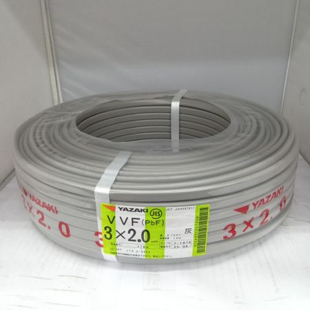  YAZAKI VVFケーブル 電材　3芯 2.0mm×100m 25.8製造