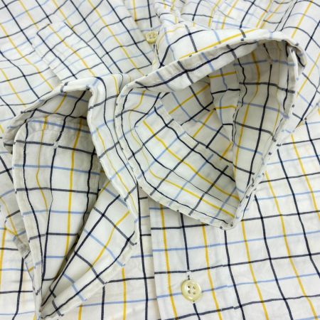  90s RALPH LAUREN シャツ 古着 SIZE 5XB BIG チェック ホワイト