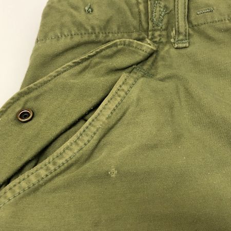  70s US,ARMY パンツ Ｍ－65フィールドパンツ SIZE スモールショート 74年製 古着 オリーブ