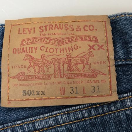  90s Levis ジーンズ 501xx SIZE W31×L31 524刻印 アメリカ製 96年製 古着 インディゴ