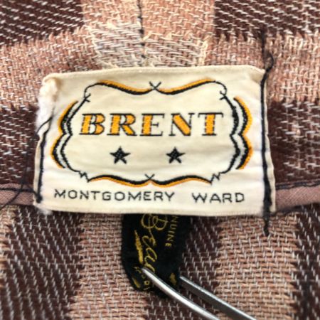  60~70s BRENT カーディガン ガウンカーディガン 古着 ブラウン