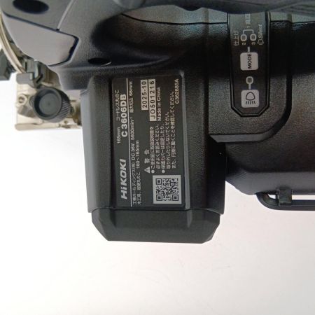  HiKOKI ハイコーキ 165ｍｍコードレス丸のこ C3606DB 2XPSBZ ブラック