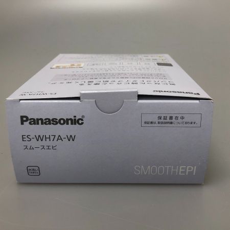  Panasonic パナソニック 光美容器 シェーバー 脱毛器 光エステ SMOOTHEPI コンパクト ES-WH7A-W