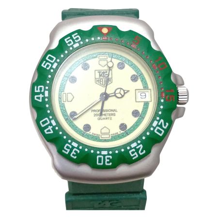  TAG HEUER タグホイヤー 腕時計　フォーミュラ1 プロフェッショナル200ｍ 372.513 グリーン