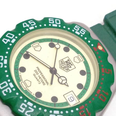  TAG HEUER タグホイヤー 腕時計　フォーミュラ1 プロフェッショナル200ｍ 372.513 グリーン