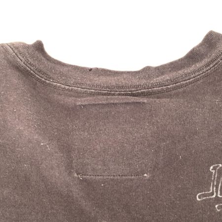  MAISON MIHARA YASUHIRO Tシャツ ダックプリントディストレスドTシャツ SIZE 48(L) 古着 J13TS732 ブラック