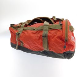□□ THE NORTH FACE ザノースフェイス ダッフルバッグ ナイロンダッフル50  NMJ72302 オレンジ Bランク
