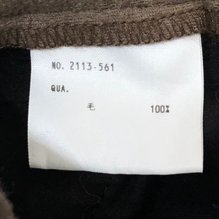  LAD MUSICIAN ラッド ミュージシャン パンツ ウールパンツ SIZE 44 2113-561 ブラウン