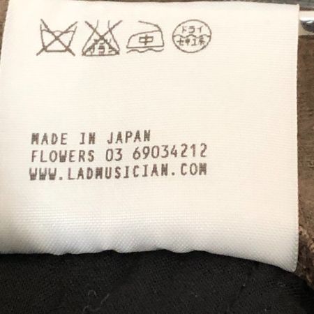  LAD MUSICIAN ラッド ミュージシャン パンツ ウールパンツ SIZE 44 2113-561 ブラウン