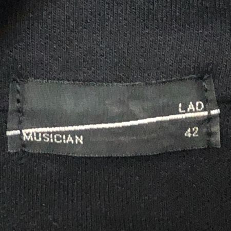  LAD MUSICIAN ラッド ミュージシャン パーカー プルオーバーパーカー SIZE 42 2215-604 ブラック