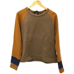 □□ N°21 スウェット トレーナー Mサイズ 古着 16AU-E022-4014 ブラウン Cランク