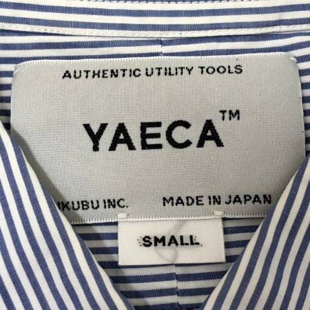 YAECA ヤエカ シャツ SIZE S 141091 スカイブルー