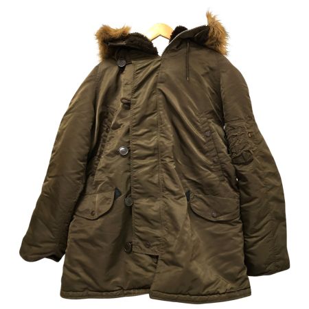  ALPHA INDUSTRIES ジャケット N-3Bフライトジャケット SIZE XL 20024-68 オリーブ