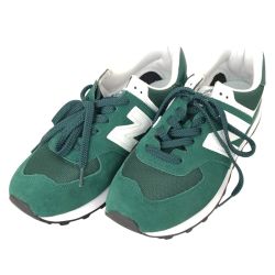 □□ NEW BALANCE ニュー・バランス スニーカー SIZE 28cm ローカットスニーカー ML574RO2 グリーン Bランク
