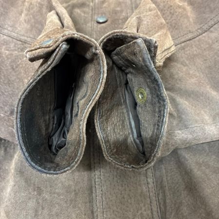 CHARLES KLEIN ジャケット レザージャケット SIZE L  ブラウン 古着
