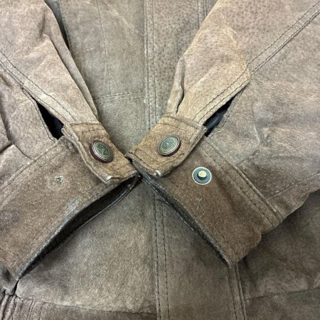 CHARLES KLEIN ジャケット レザージャケット SIZE L  ブラウン 古着