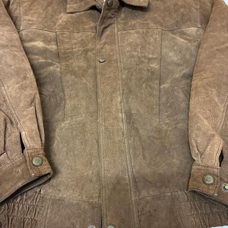 CHARLES KLEIN ジャケット レザージャケット SIZE L  ブラウン 古着