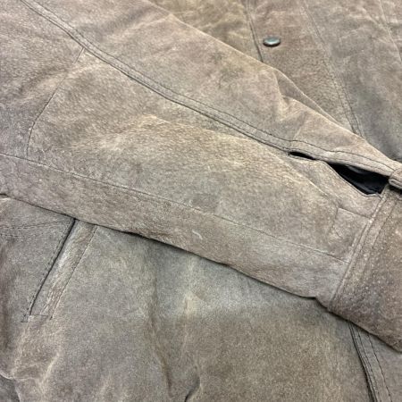CHARLES KLEIN ジャケット レザージャケット SIZE L  ブラウン 古着