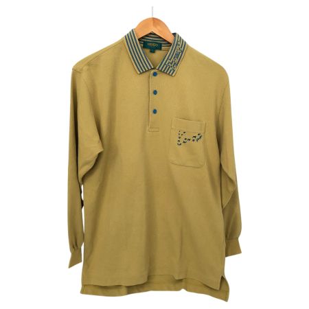  90s KENZO GOLF シャツ ポロシャツ SIZE 3(L) 古着 イエロー