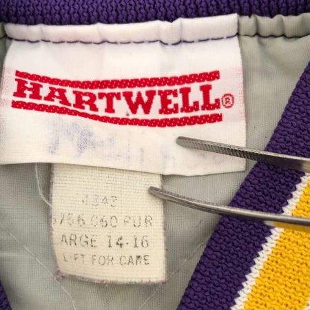  90s HARTWELL ジャケット スタジャン SIZE L 古着 パープル