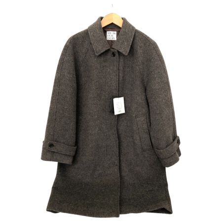  MICA&DEAL ミカアンドディール コート ステンカラーウールコート SIZE Free 0125407354 ブラウン