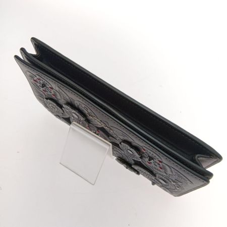  COACH コーチ ウォレットバッグ ティーローズ 12057 ブラック